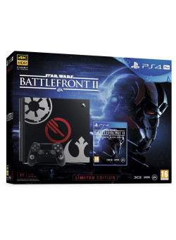 Игровая приставка Sony PlayStation 4 Pro 1Tb Limited Edition (CUH-7116B) + Star Wars Battlefront II 